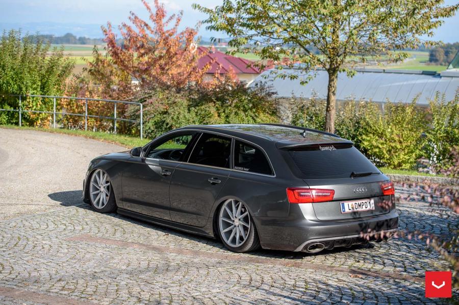  Audi A6 Avant on Vossen Wheels (CVT) (4G, C7) 2016 года  (фото 4 из 20)